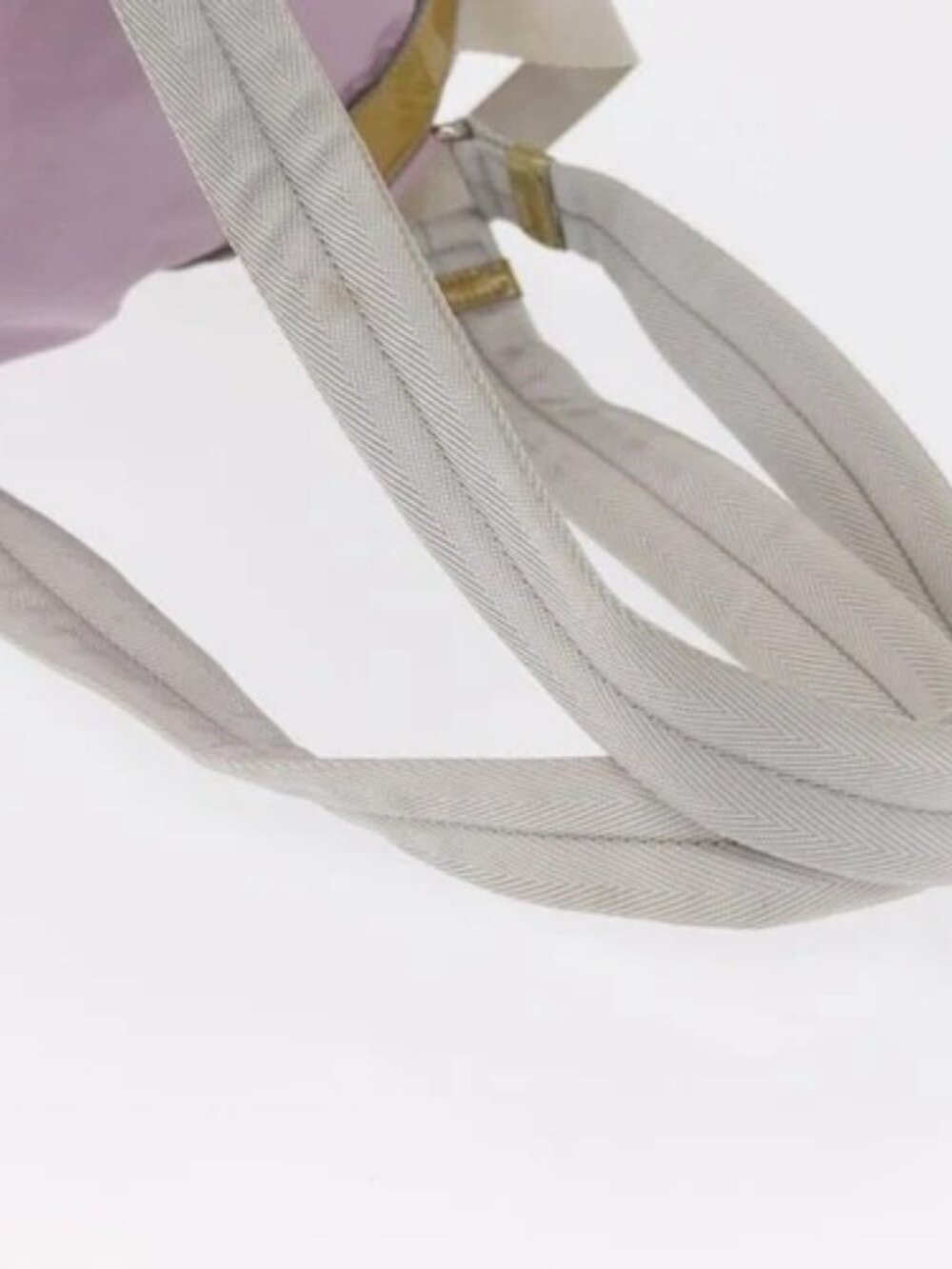 PRADA Backpack Nylon Pink Silver Auth 163327A - Picture 8 of 16